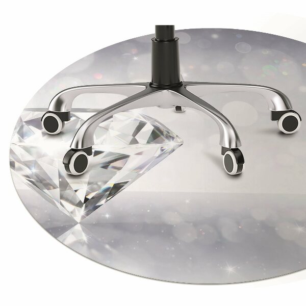 Office chair mat Diamond