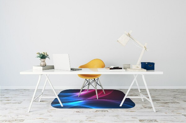 Chair mat floor panels protector pink transition