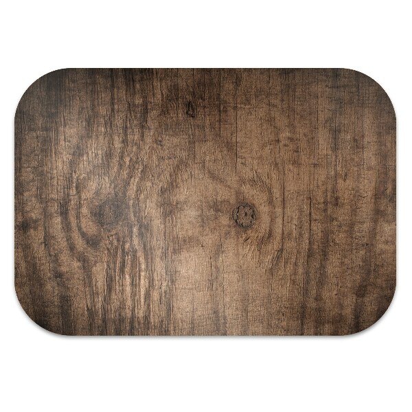 Computer chair mat Old wood