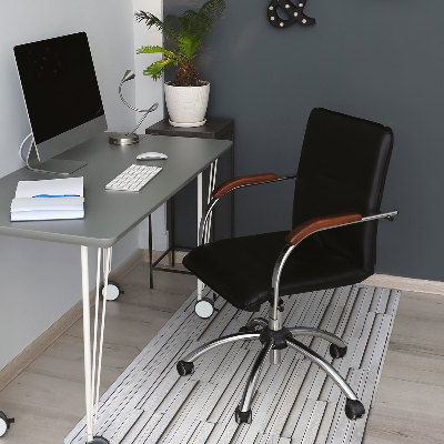 Desk chair mat white boards