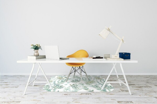 Office chair floor protector painted rock gardens