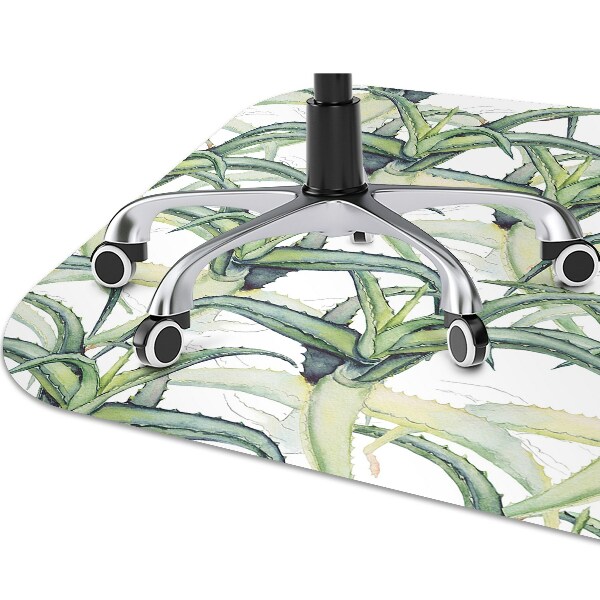 Desk chair mat Aloe image