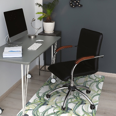 Desk chair mat Aloe image