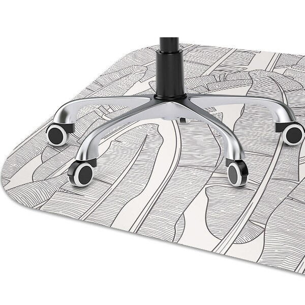 Chair mat floor panels protector banana leaves