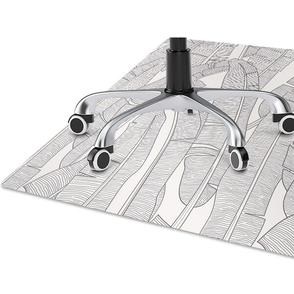 Chair mat floor panels protector banana leaves