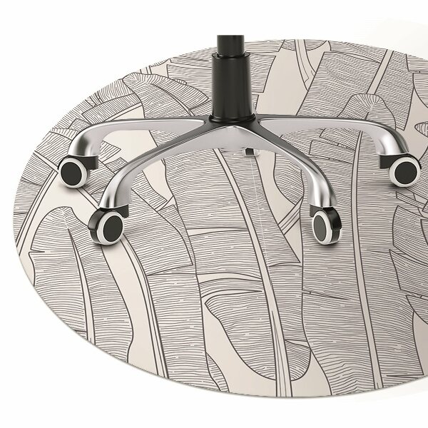 Chair mat floor panels protector banana leaves