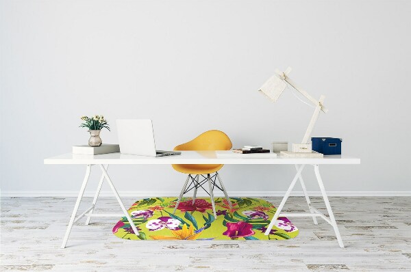 Office chair floor protector painted garden