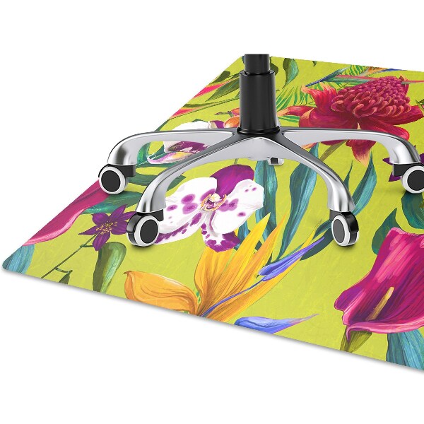 Office chair floor protector painted garden