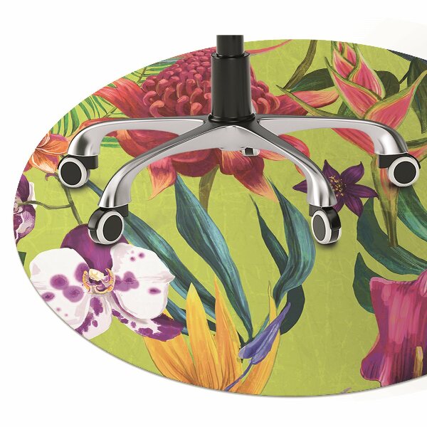 Office chair floor protector painted garden