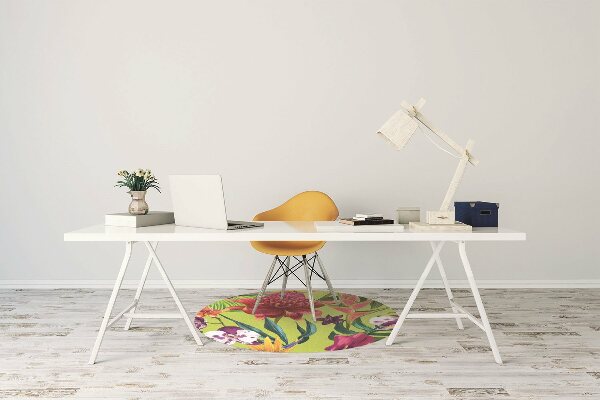 Office chair floor protector painted garden