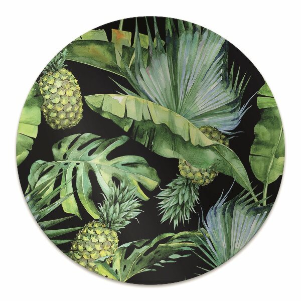 Office chair mat pineapples