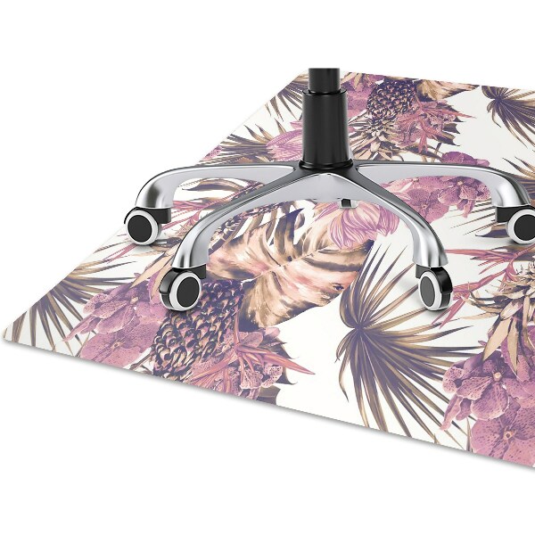Office chair mat Pineapple
