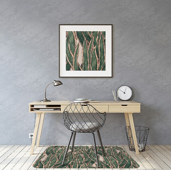 Office chair mat Shrubs
