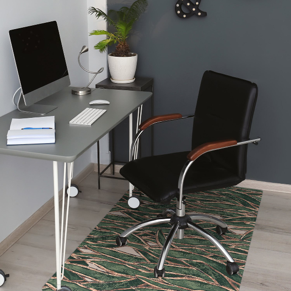 Office chair mat Shrubs