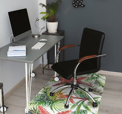 Office chair mat Jungle