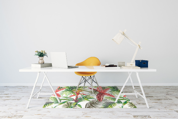 Office chair mat Jungle