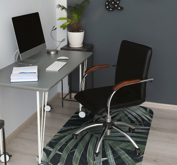 Office chair mat dark monster