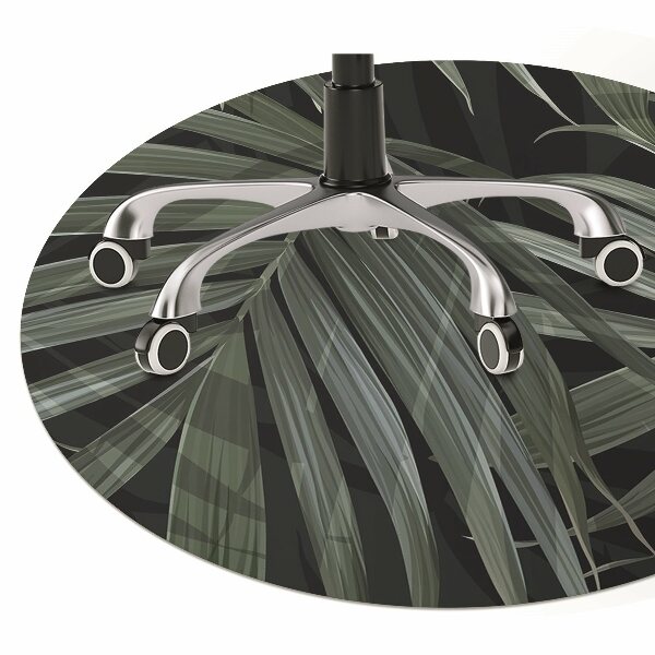 Office chair mat dark monster