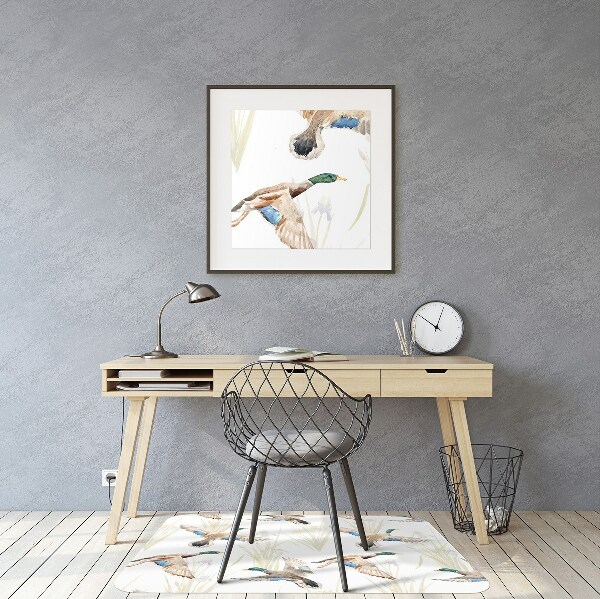 Office chair mat ducks