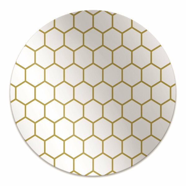 Desk chair mat Honeycomb