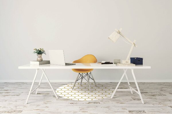 Desk chair mat Honeycomb