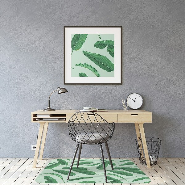 Chair mat floor panels protector banana leaves