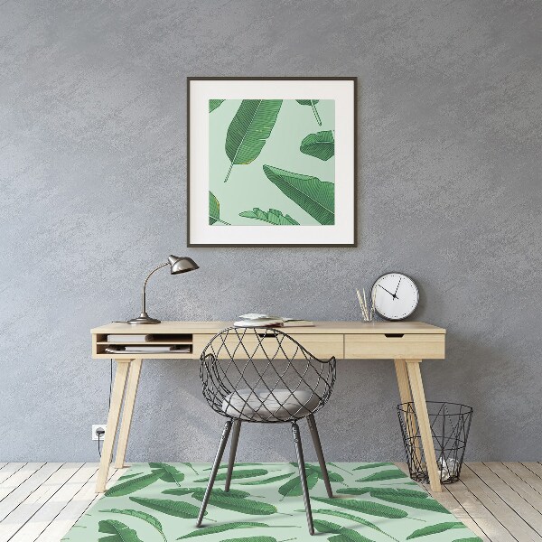 Chair mat floor panels protector banana leaves