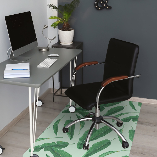 Chair mat floor panels protector banana leaves