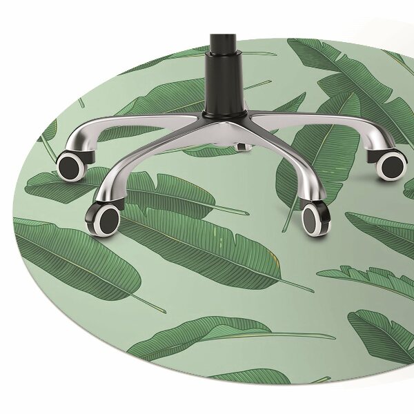 Chair mat floor panels protector banana leaves