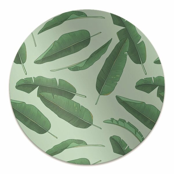 Chair mat floor panels protector banana leaves