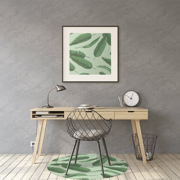 Chair mat floor panels protector banana leaves
