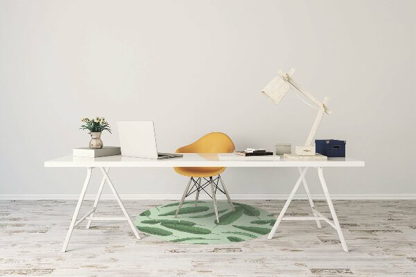 Chair mat floor panels protector banana leaves