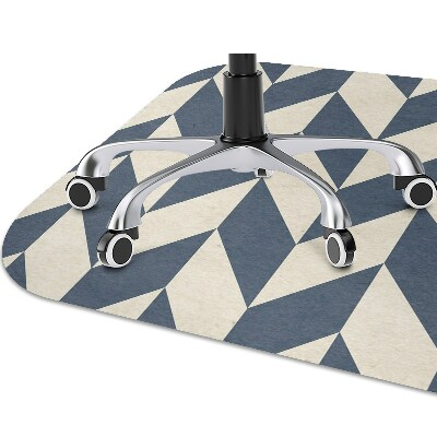 Desk chair mat gray vectors