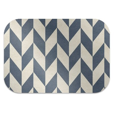 Desk chair mat gray vectors