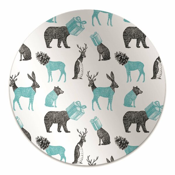 Office chair floor protector Animals