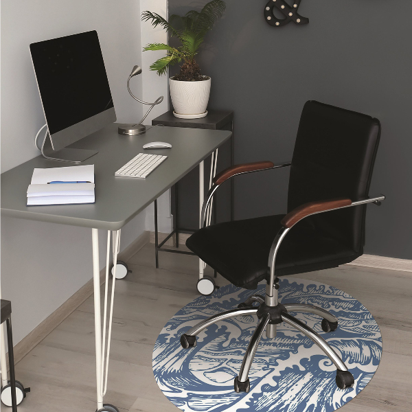 Office chair mat Storm