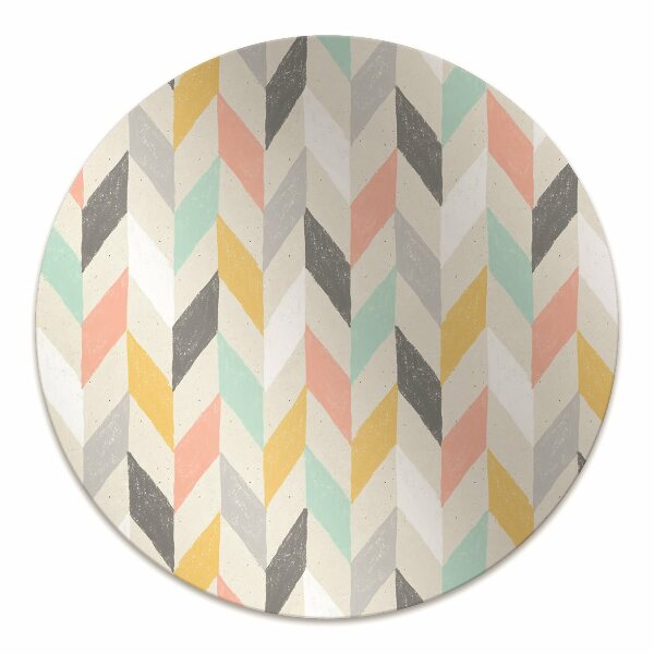 Chair mat floor panels protector Wallpaper herringbone