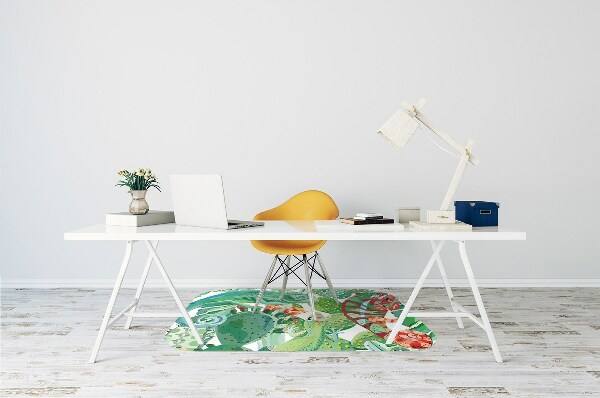 Office chair floor protector chameleons
