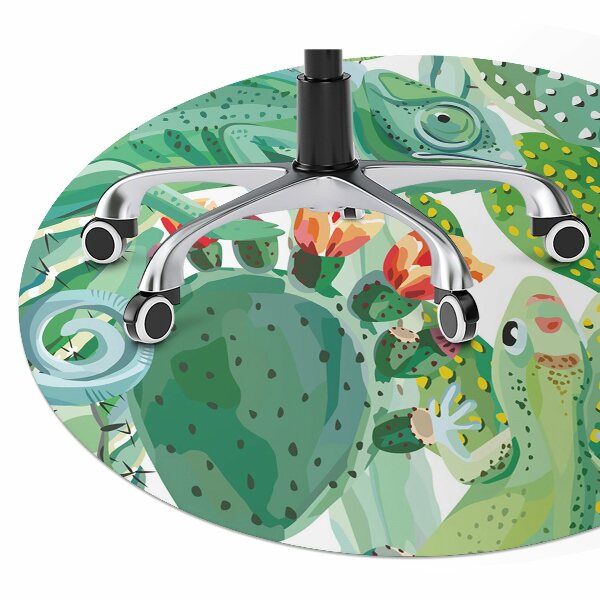 Office chair floor protector chameleons