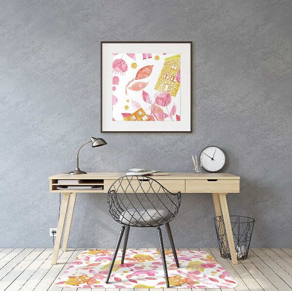 Office chair floor protector hippos