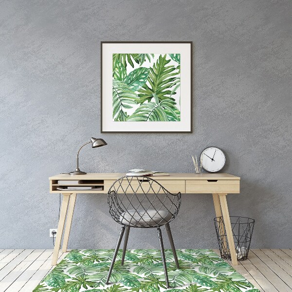 Office chair mat Jungle