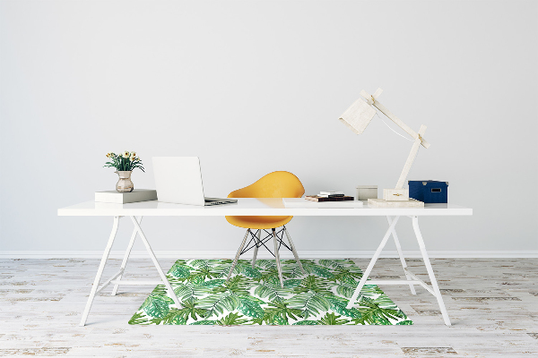 Office chair mat Jungle