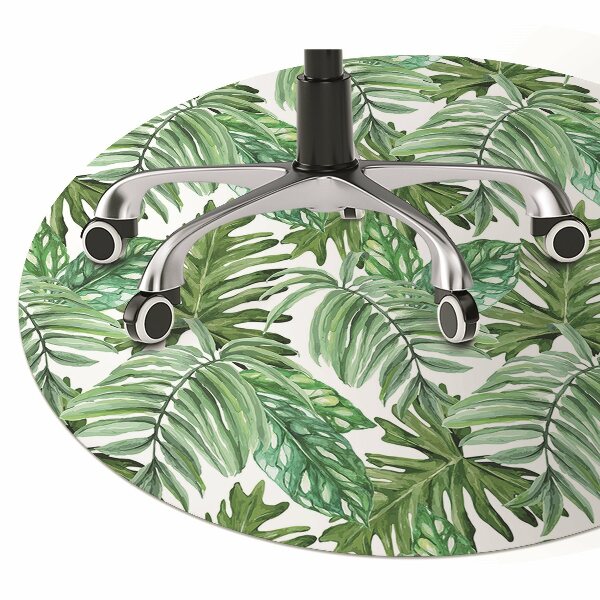 Office chair mat Jungle