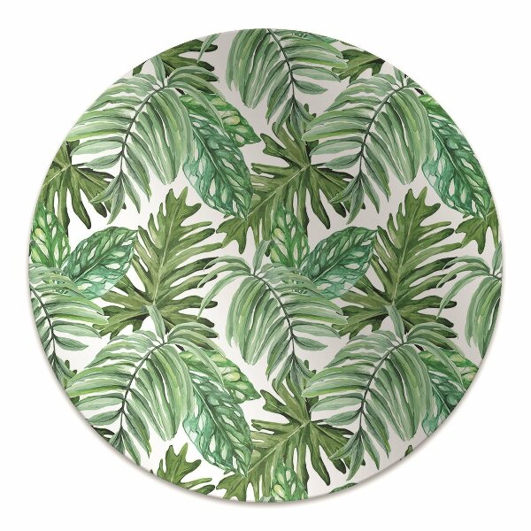 Office chair mat Jungle