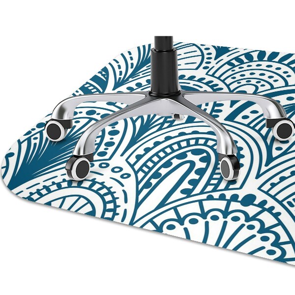 Office chair mat Abstraction Boho