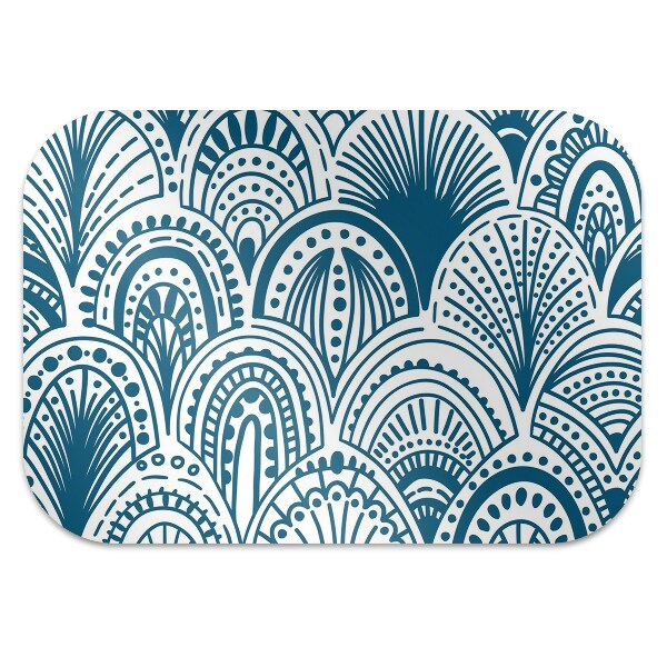 Office chair mat Abstraction Boho