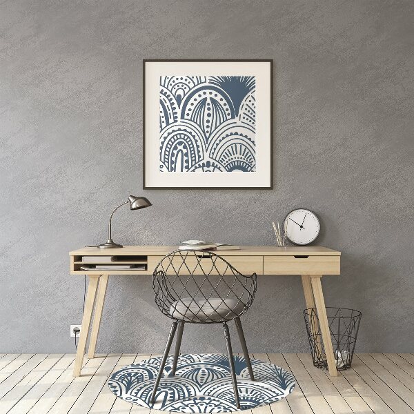 Office chair mat Abstraction Boho
