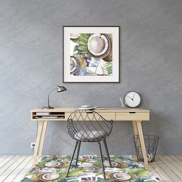 Office chair mat coconuts