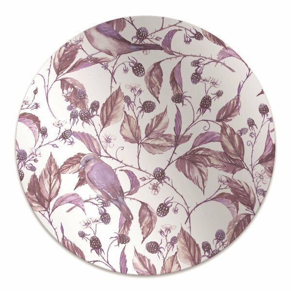 Office chair mat Birds on a branch