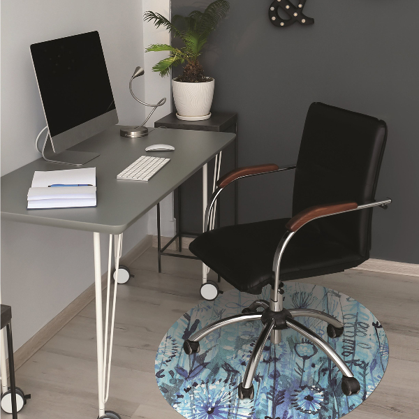 Office chair mat Brake